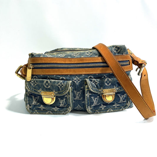 LOUIS VUITTON Louis Vuitton Baggy PM Monogram Denim Shoulder Bag M95049
