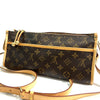 LOUIS VUITTON Monogram Popincourt Long Brown Shoulder Bag M40008