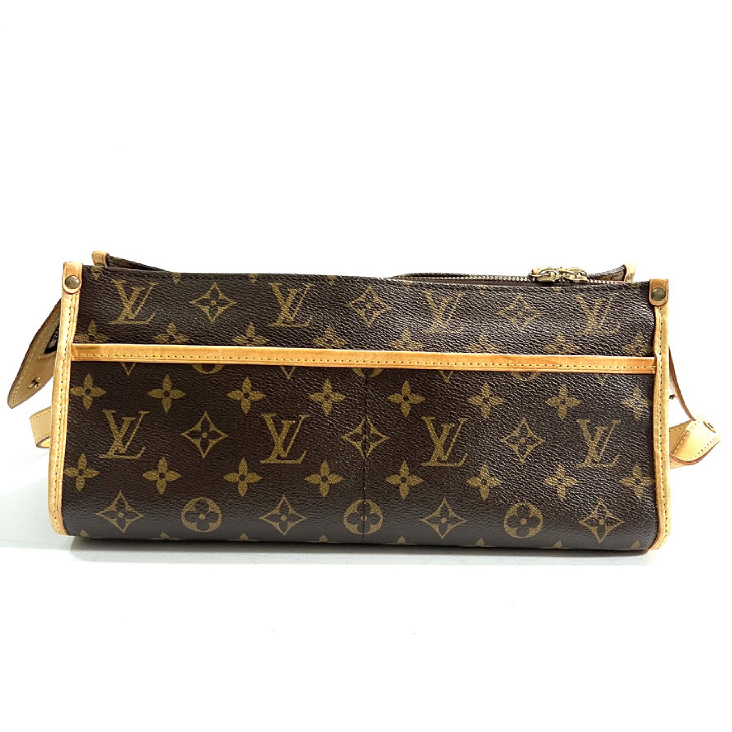 LOUIS VUITTON Monogram Popincourt Long Brown Shoulder Bag M40008
