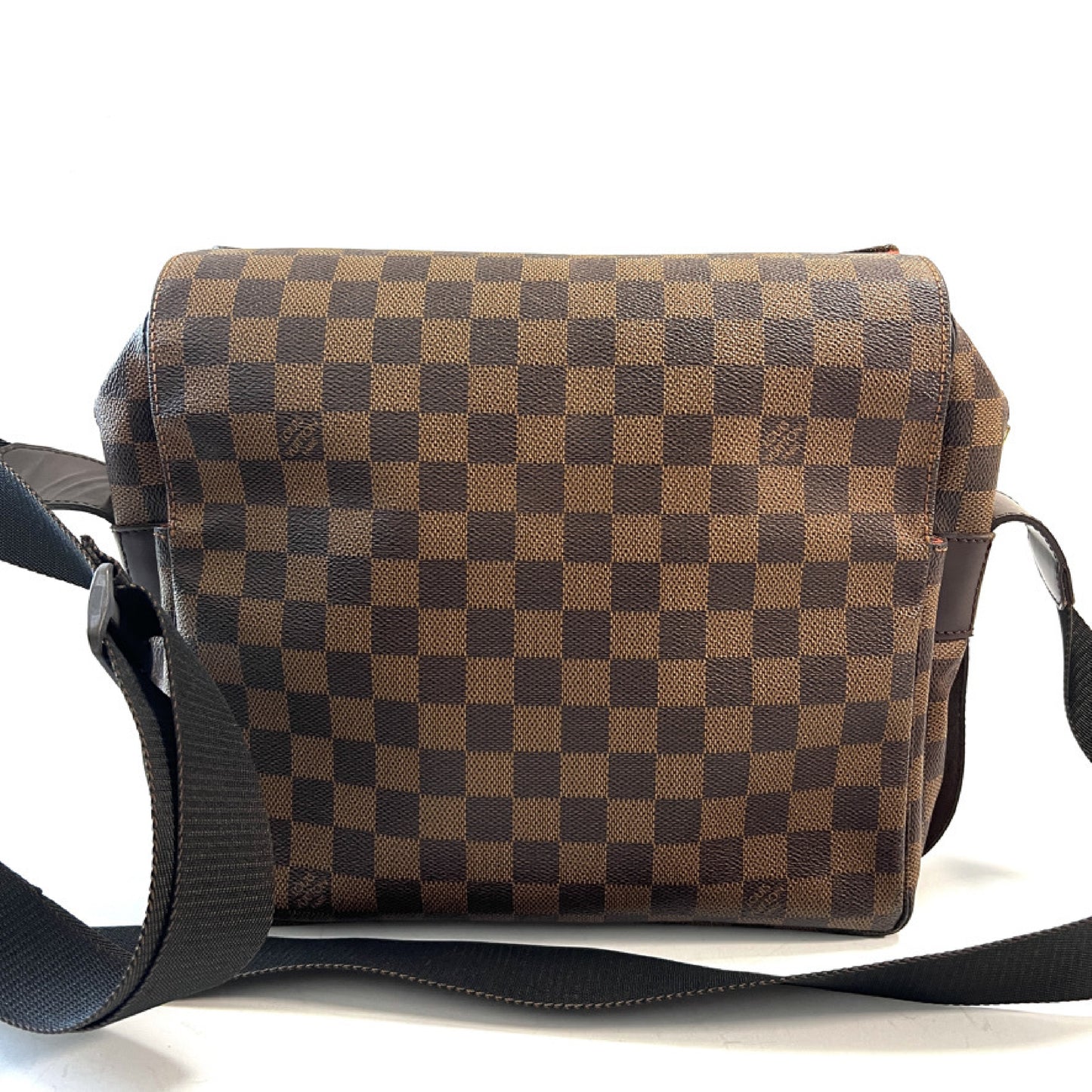 LOUIS VUITTON Naviglio Damier Ebene Brown Shoulder Bag N45255