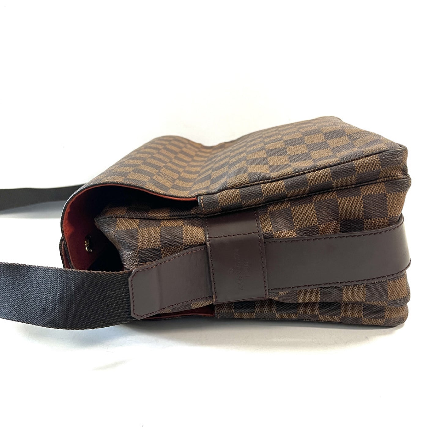 LOUIS VUITTON Naviglio Damier Ebene Brown Shoulder Bag N45255