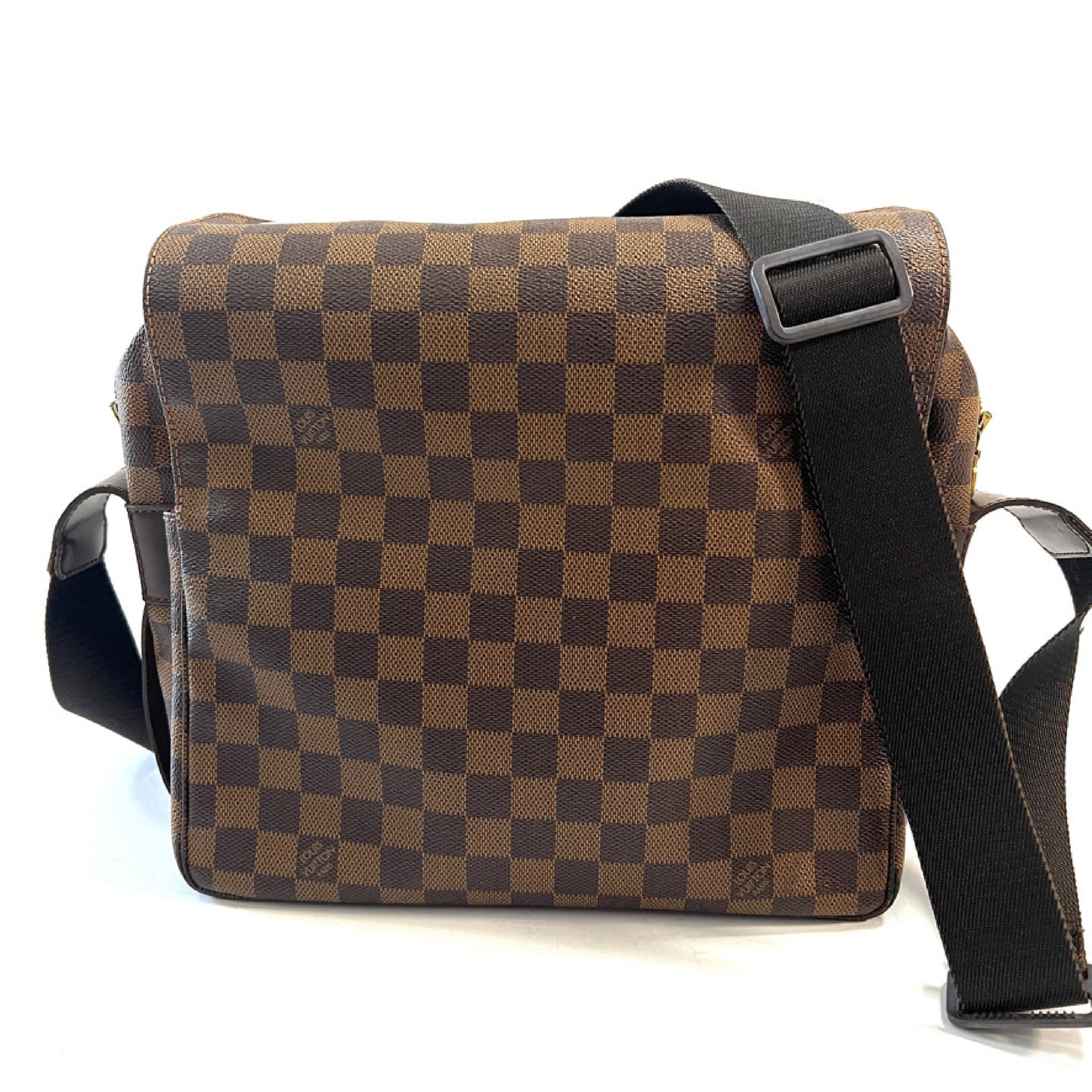 LOUIS VUITTON Naviglio Damier Ebene Brown Shoulder Bag N45255