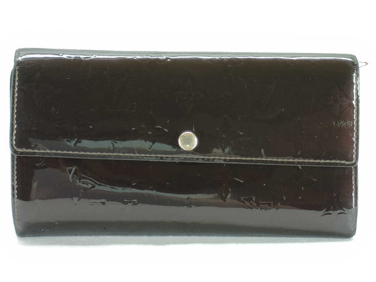 LOUIS VUITTON Vernis LV Vernis Portefeuille Sarah M93524 Long Wallet