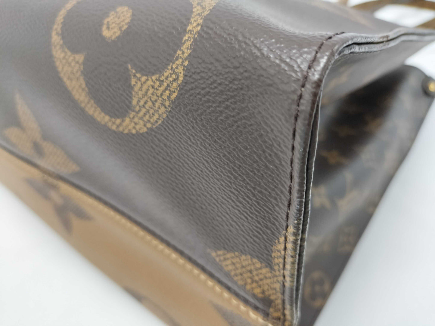 LOUIS VUITTON Monogram On the Go Handbag Tote Bag