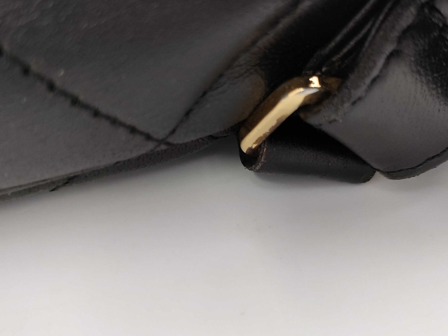 CHANEL Black Backpack with Sticker