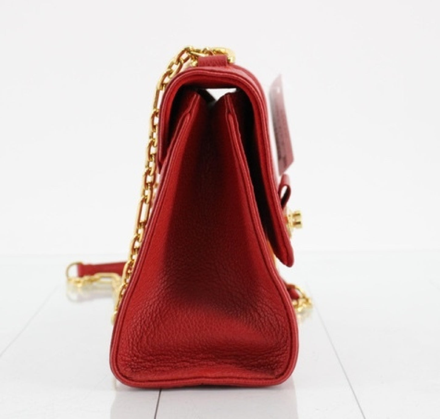 LOUIS VUITTON Monogram Empreinte M43393 Saint-Sulpice PM Cerise Shoulder Bag