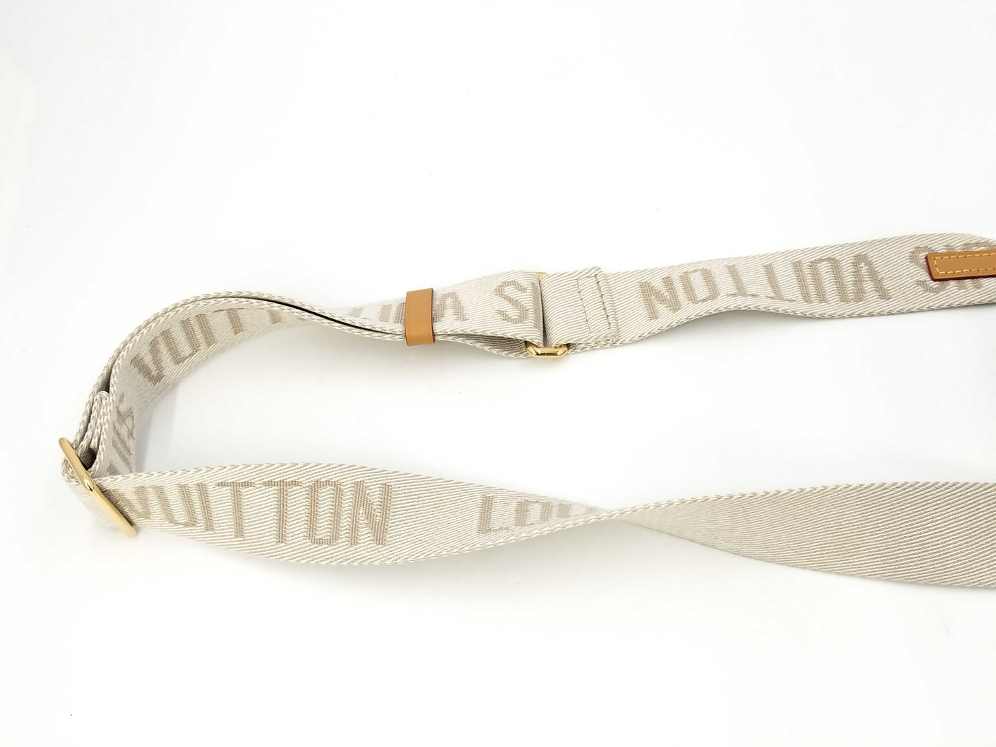 LOUIS VUITTON NIGO Monogram Stripe Double Phone Pouch M81005 Shoulder Bag