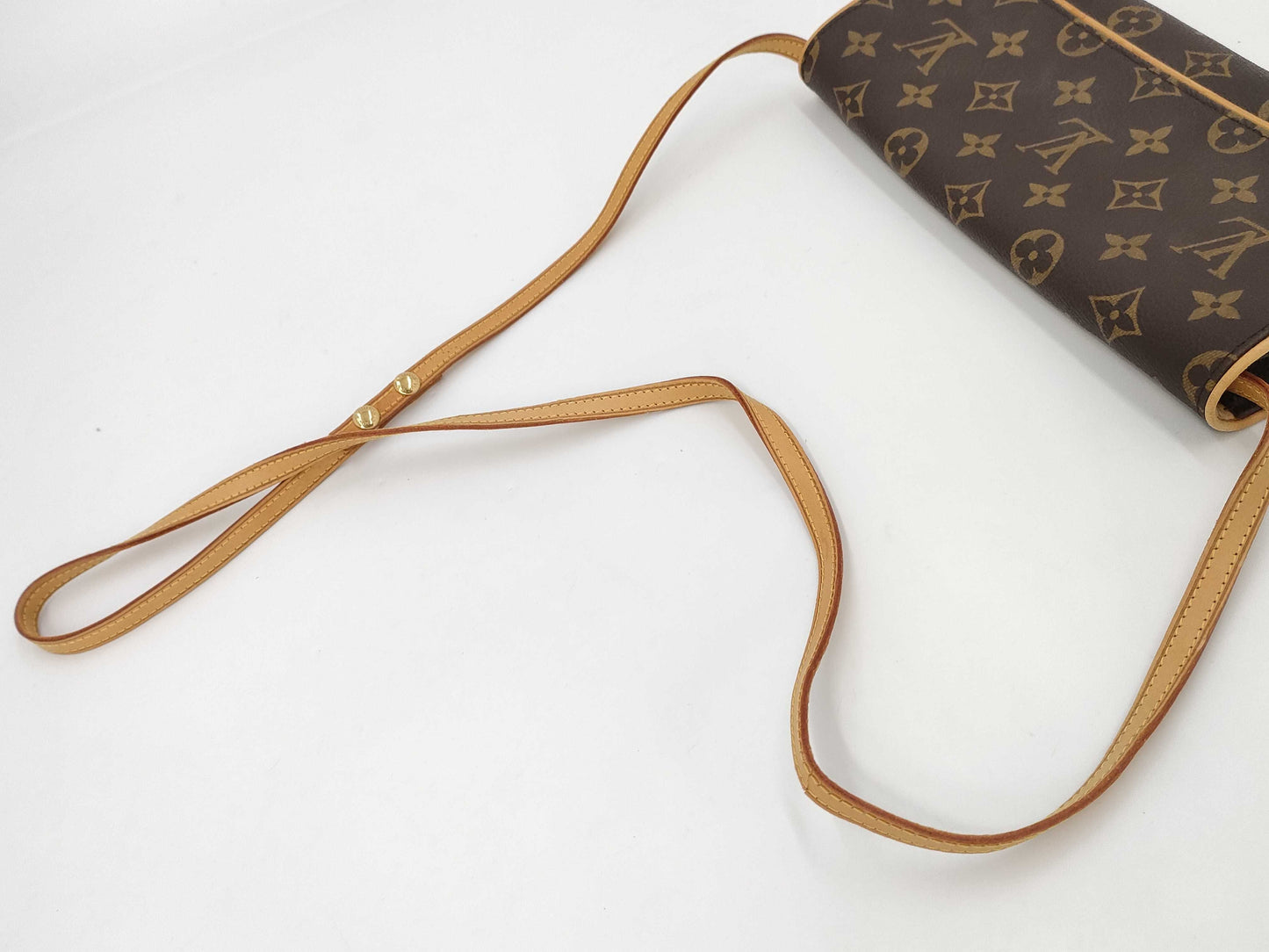 LOUIS VUITTON Monogram Pochette Twin Shoulder Bag