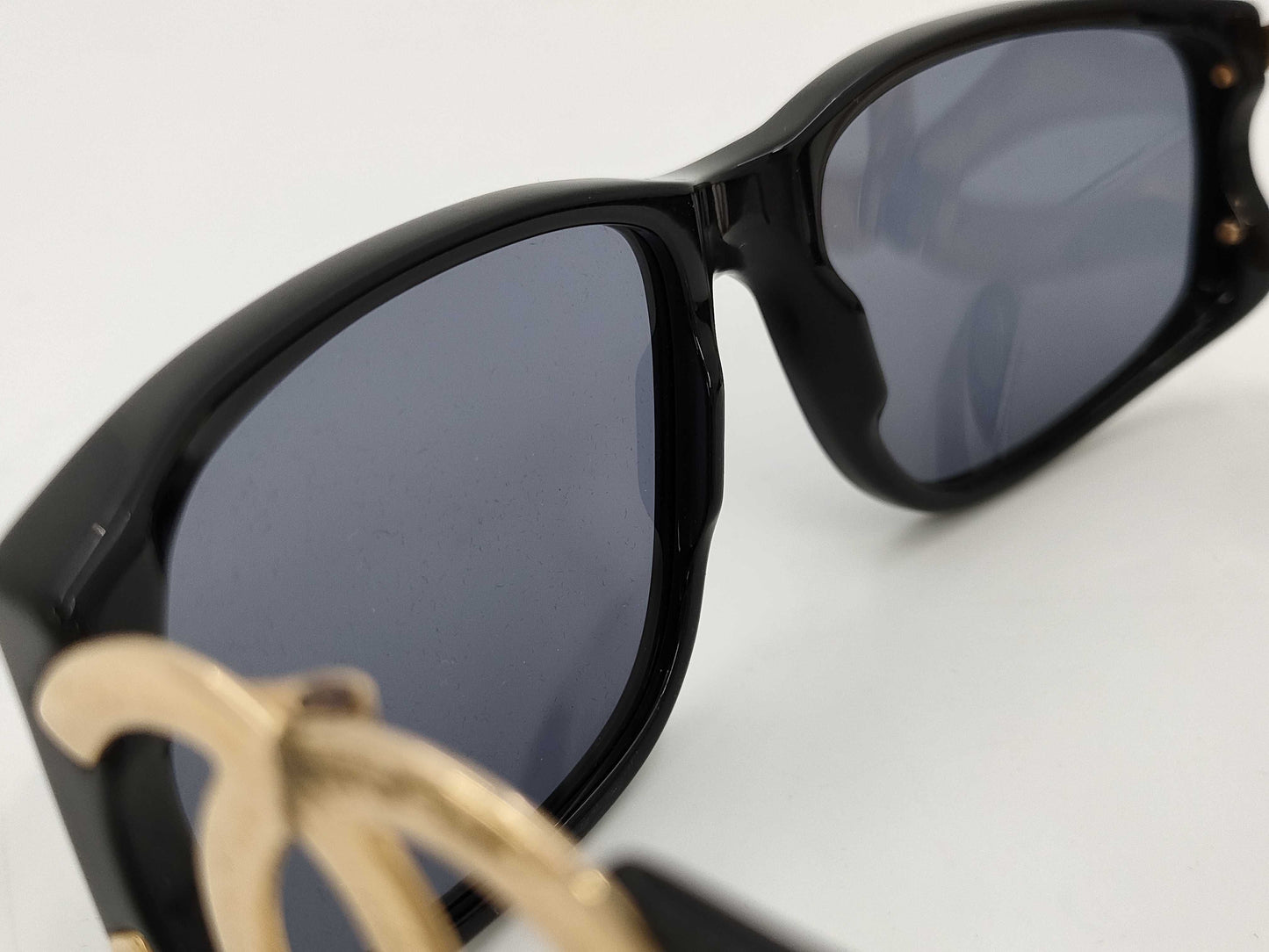 CHANEL Plastic Coco Mark Sunglasses with Case Sunglasses/Eyeglasses