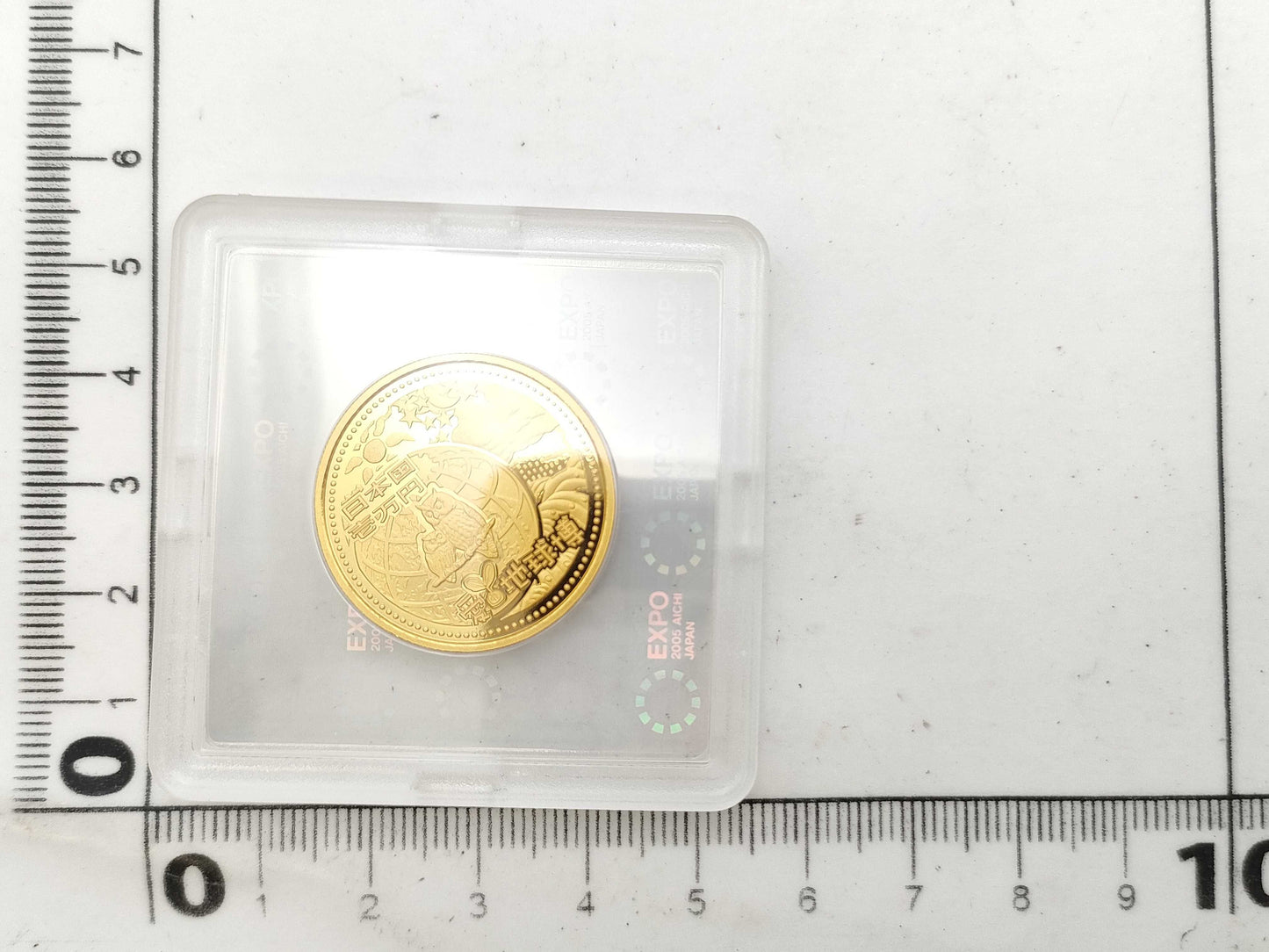 2005 EXPO Commemorative 10,000 Yen Gold Coin, 24K Gold, 15.6g, Other Small Items