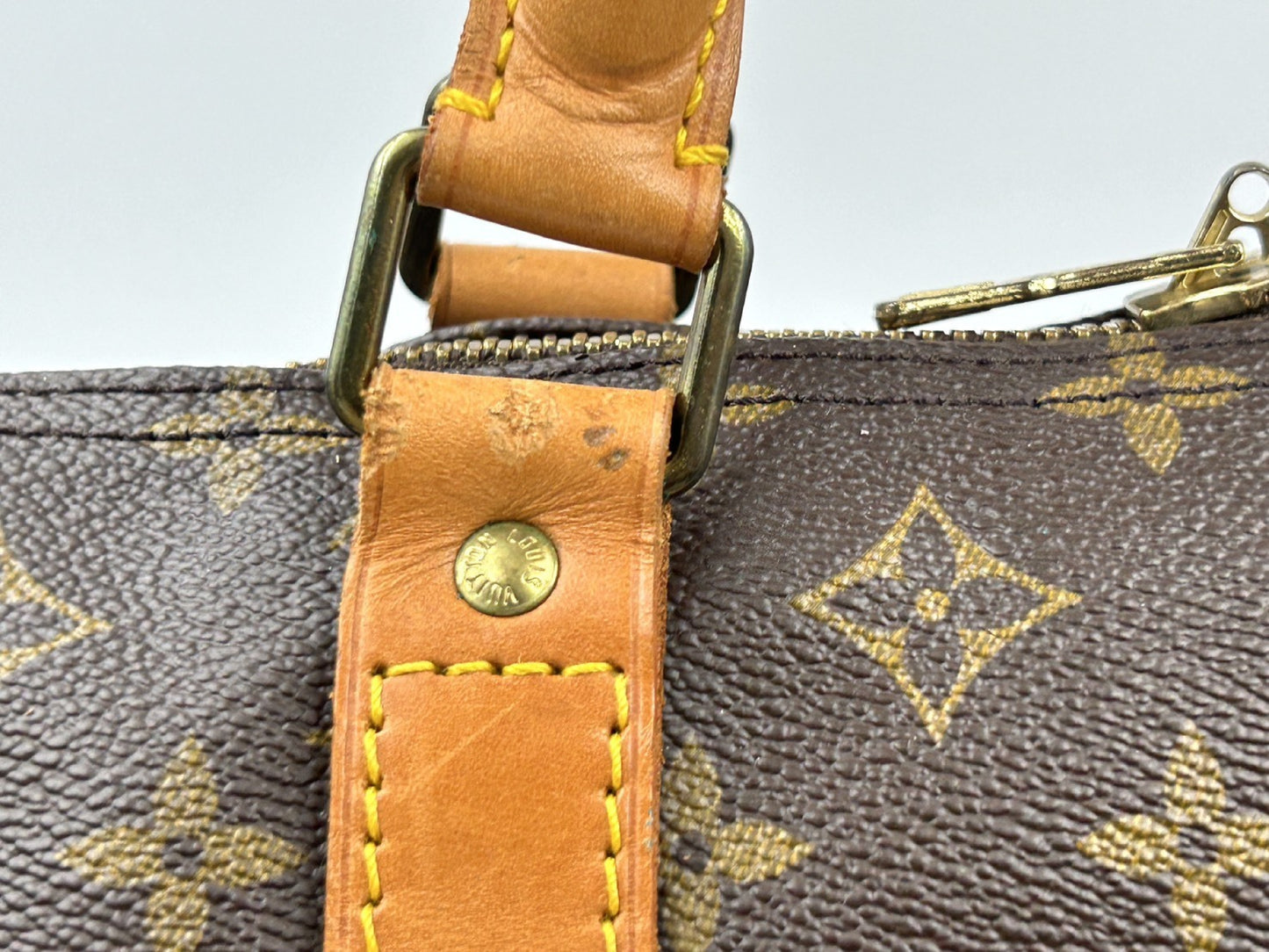 LOUIS VUITTON Keepall 60 Monogram Boston Bag