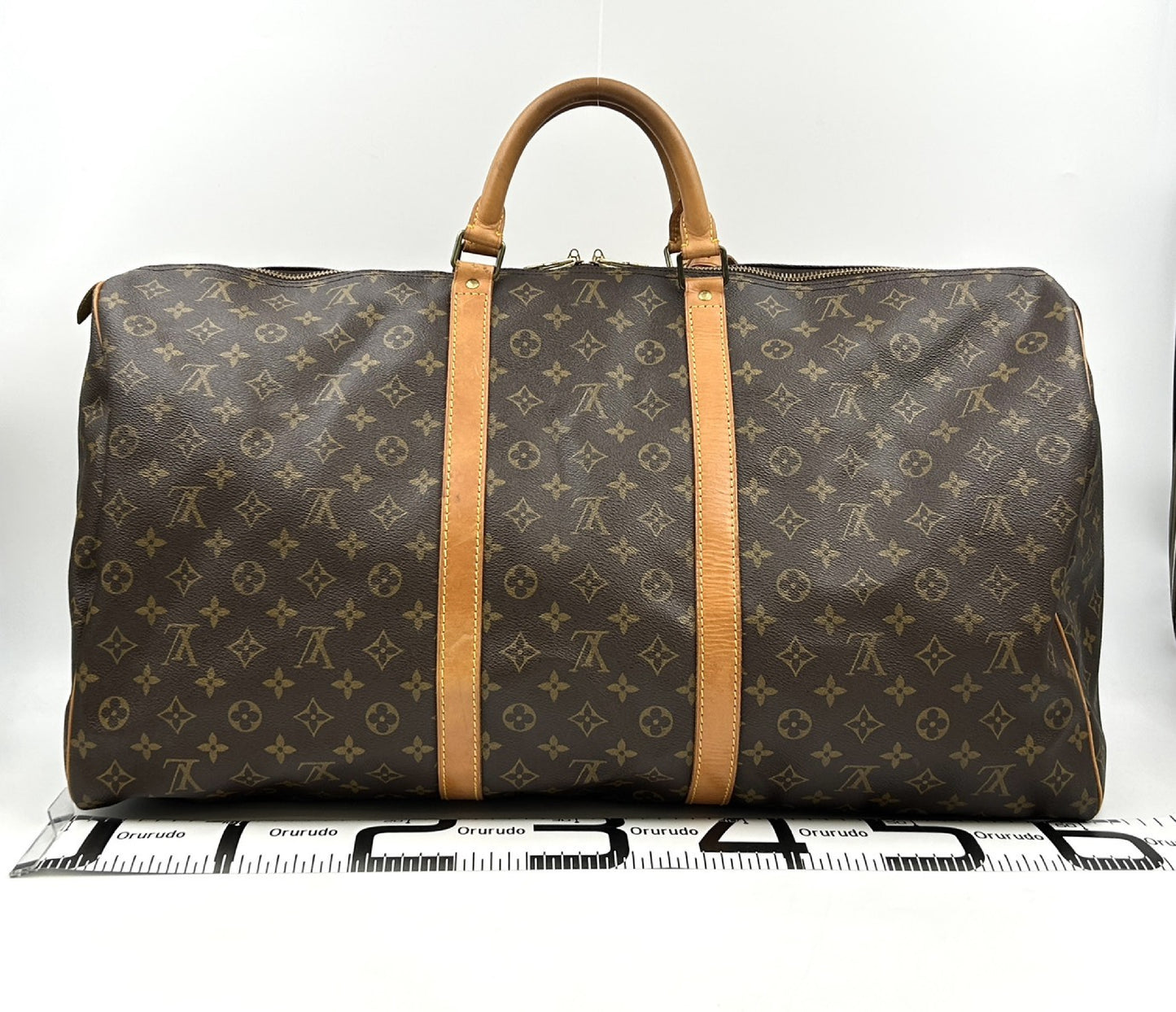 LOUIS VUITTON Keepall 60 Monogram Boston Bag