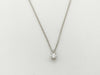 Tiffany & Co. Solitaire 1PD PT950 2.7g Necklace