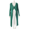 PLEATS PLEASE ISSEY MIYAKE Mesh Punching Long Cardigan PP73-JA815 Green 4 Pleats Please ISSEY MIYAKE 4 Cardigan