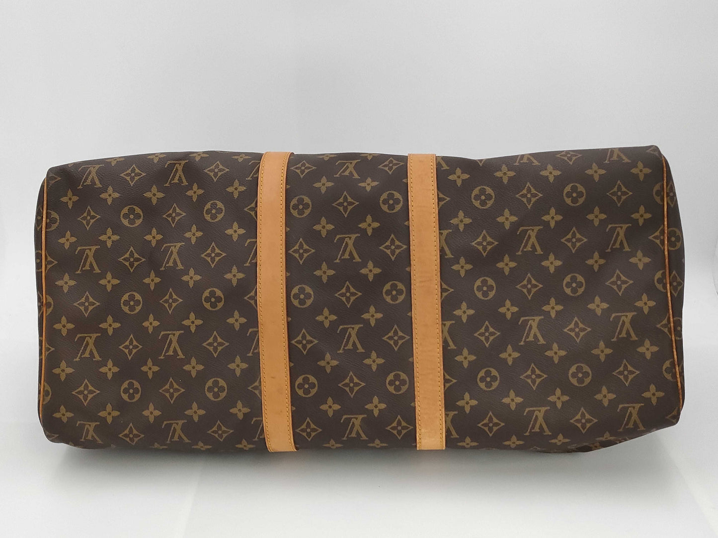 LOUIS VUITTON Monogram Keepall 55 Boston Bag