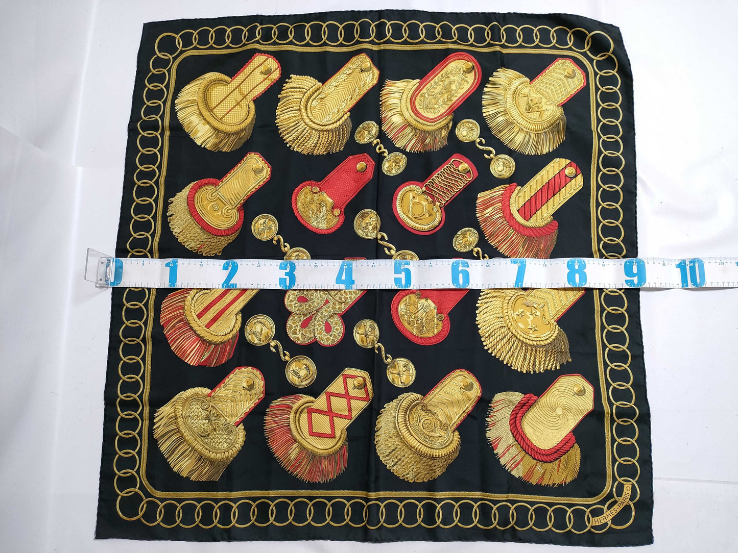 HERMES Carre Hermes Carre90 Untagged Scarf