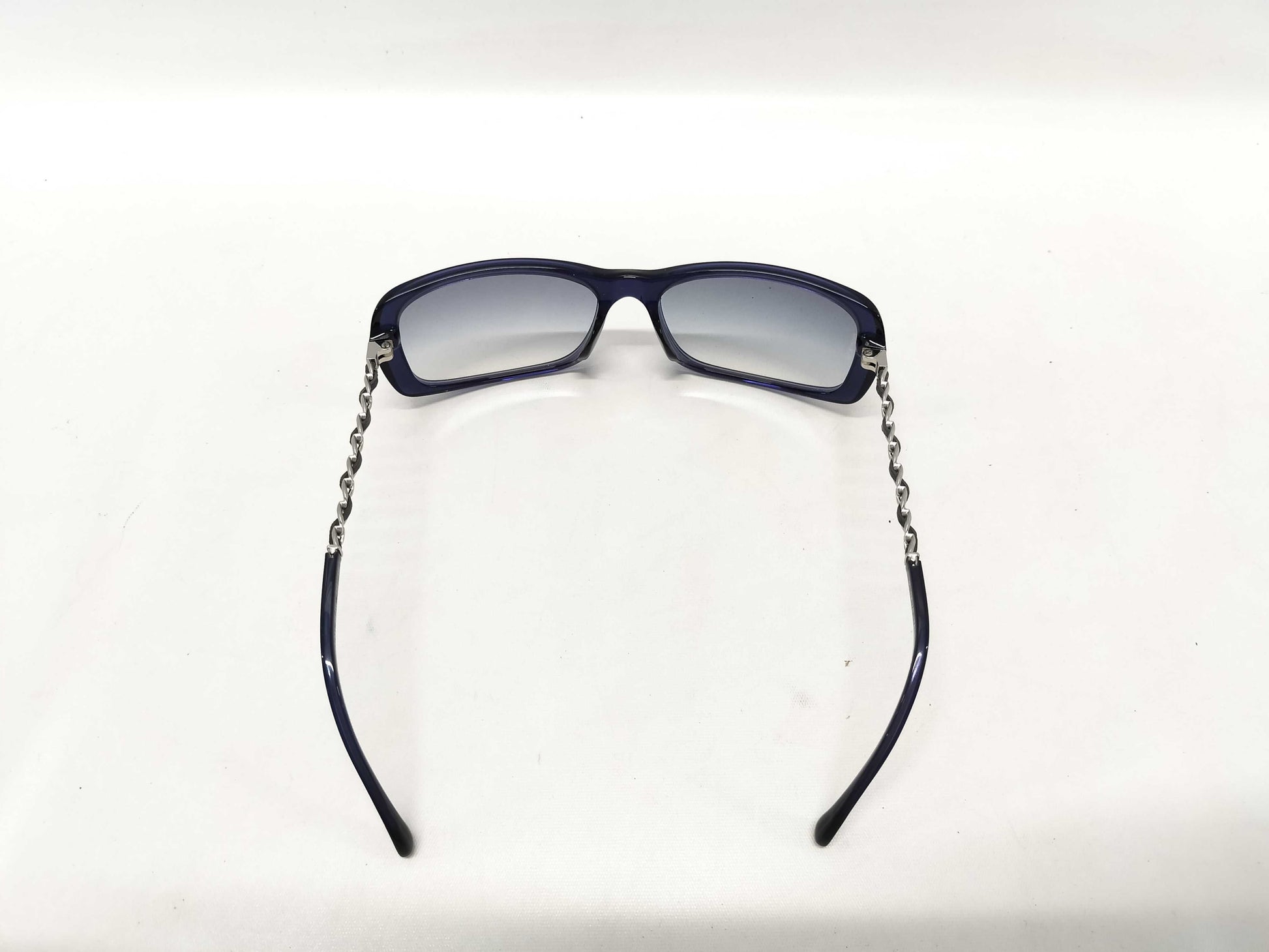 CHANEL Coco Mark CHANEL Chain Motif Plastic x GP x Leather Sunglasses 5209-Q-A c503/9S 56□16 Sunglasses/Eyeglasses Sunglasses/Eyeglasses