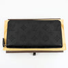 LOUIS VUITTON Mahina Zippy Wallet Noir Round Zip Wallet M61867 Wallet Box and Dust Bag Included