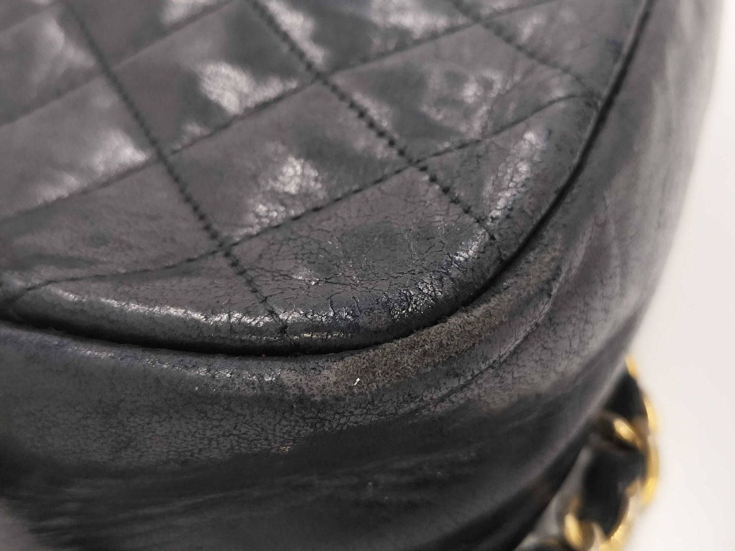 CHANEL Chain Shoulder Tote Bag