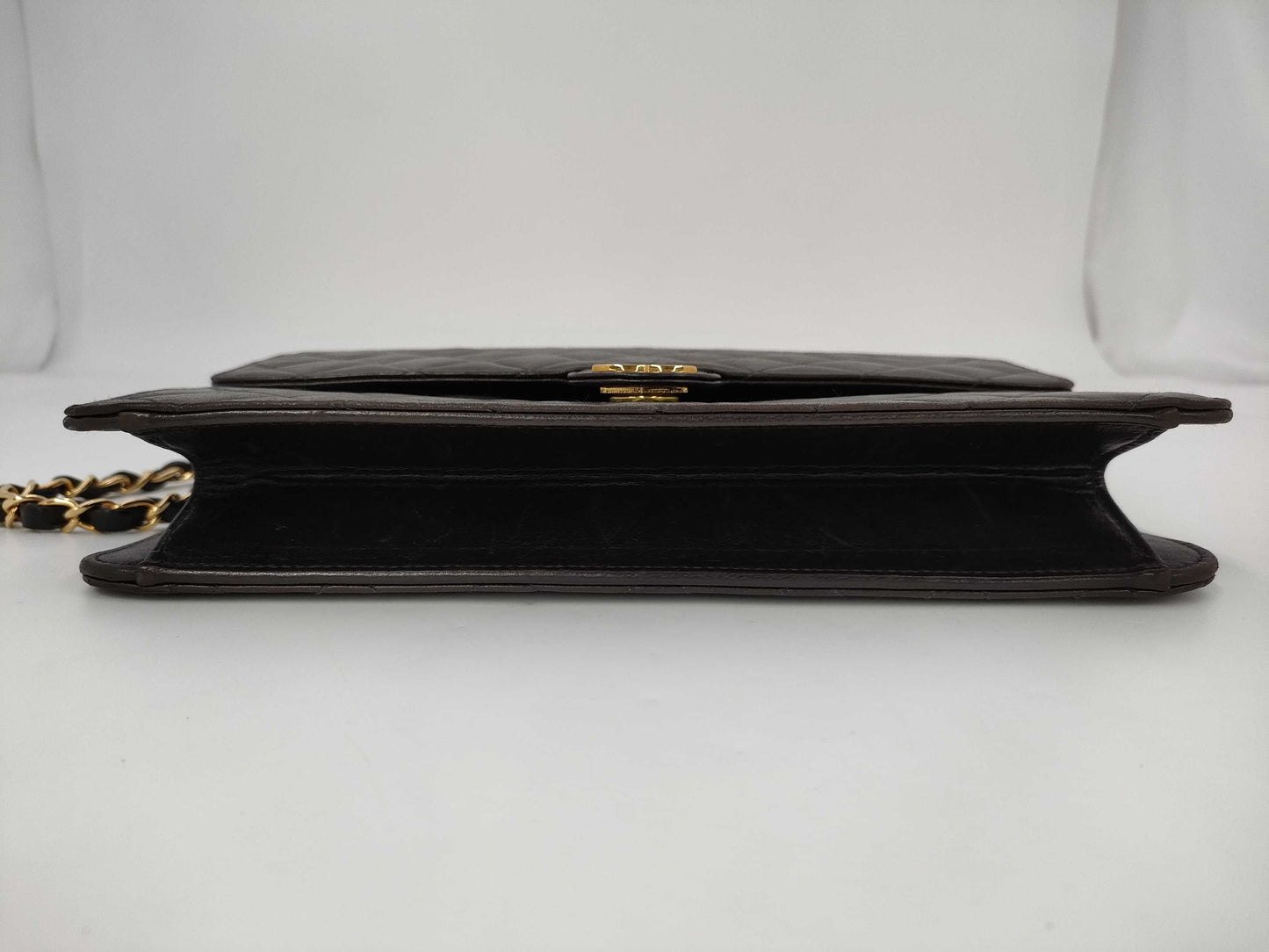 CHANEL Matelasse Push Lock Shoulder Bag