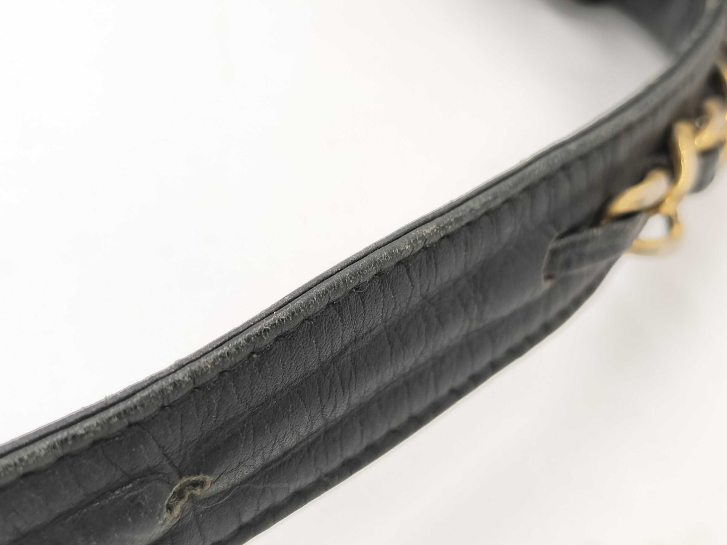 CHANEL Black Quilted Waist Pouch