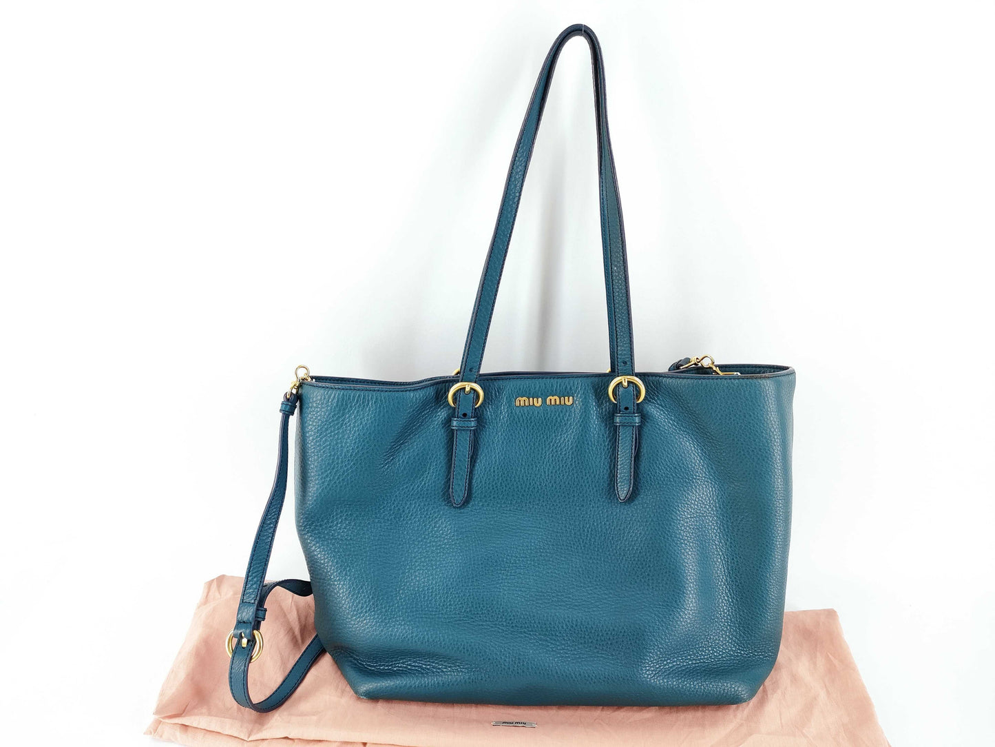 Miu Miu Leather Tote Bag Tote Bag