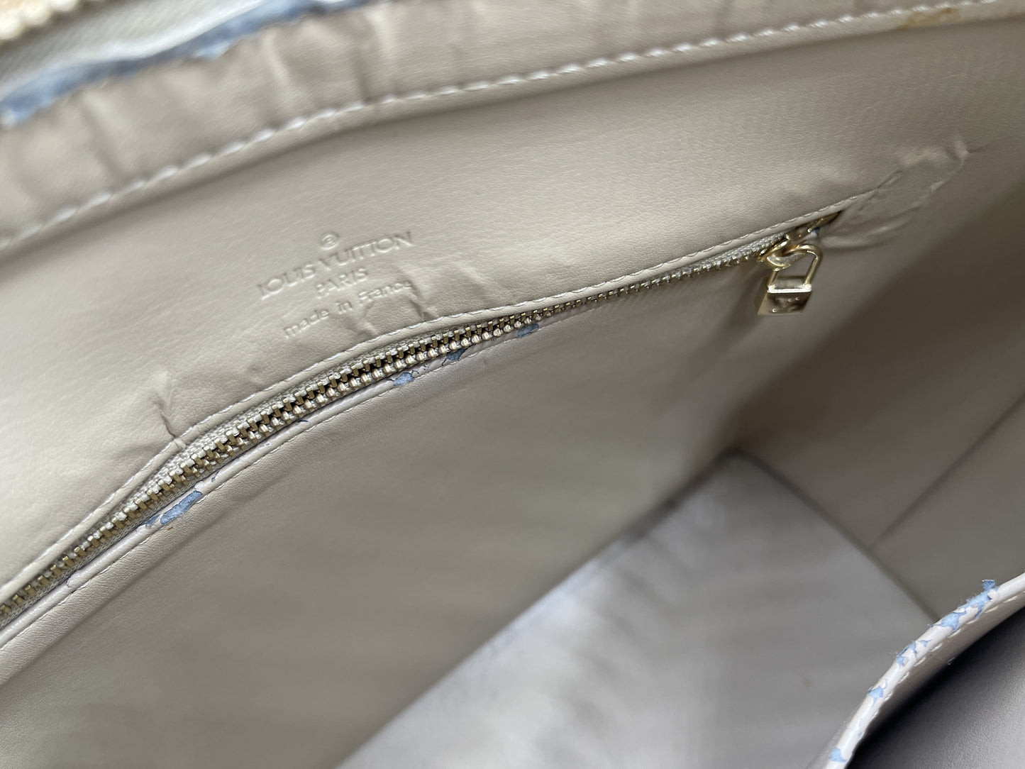 LOUIS VUITTON Vernis Houston M91005 TH0060 Tote Bag
