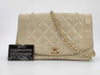 CHANEL Matelasse Chain Bag Beige Shoulder Bag