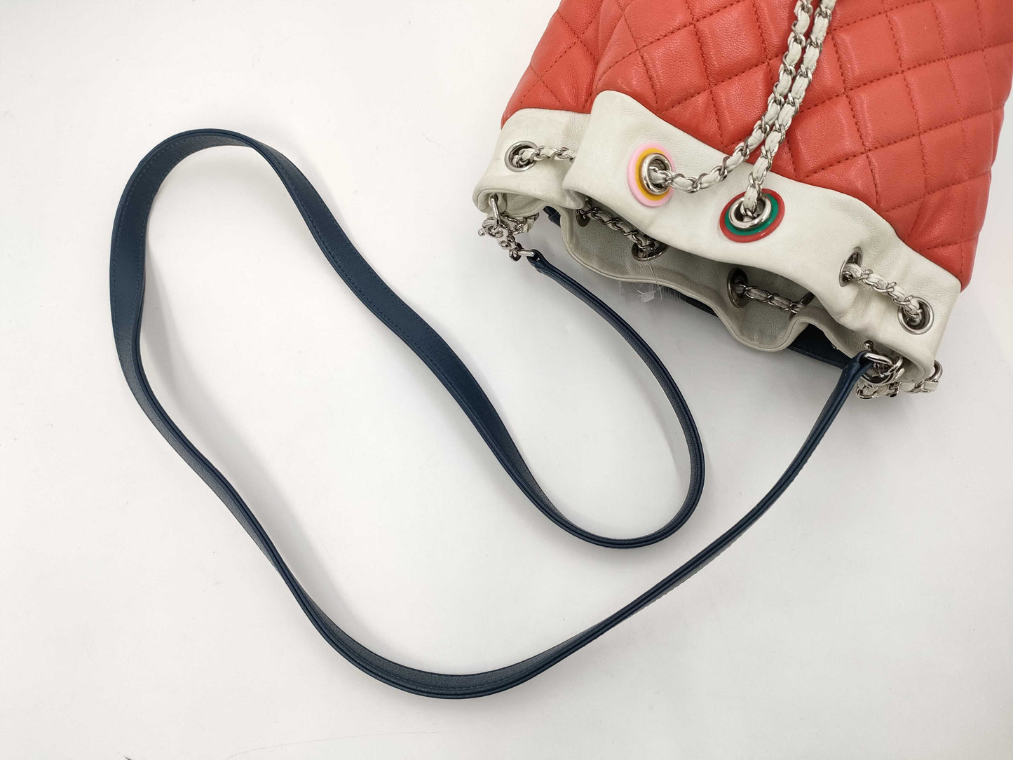 CHANEL Drawstring 2-Way Bag Shoulder Bag