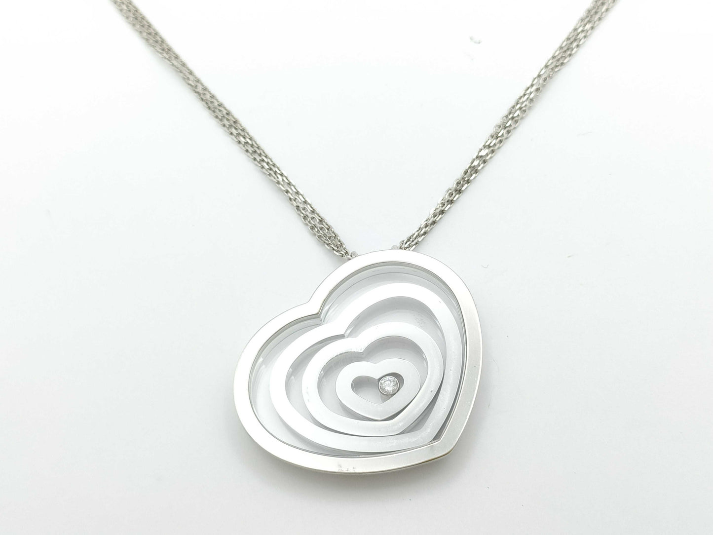 Chopard Happy Split Heart 1PD 79/5502 WG 750 42.5g Necklace