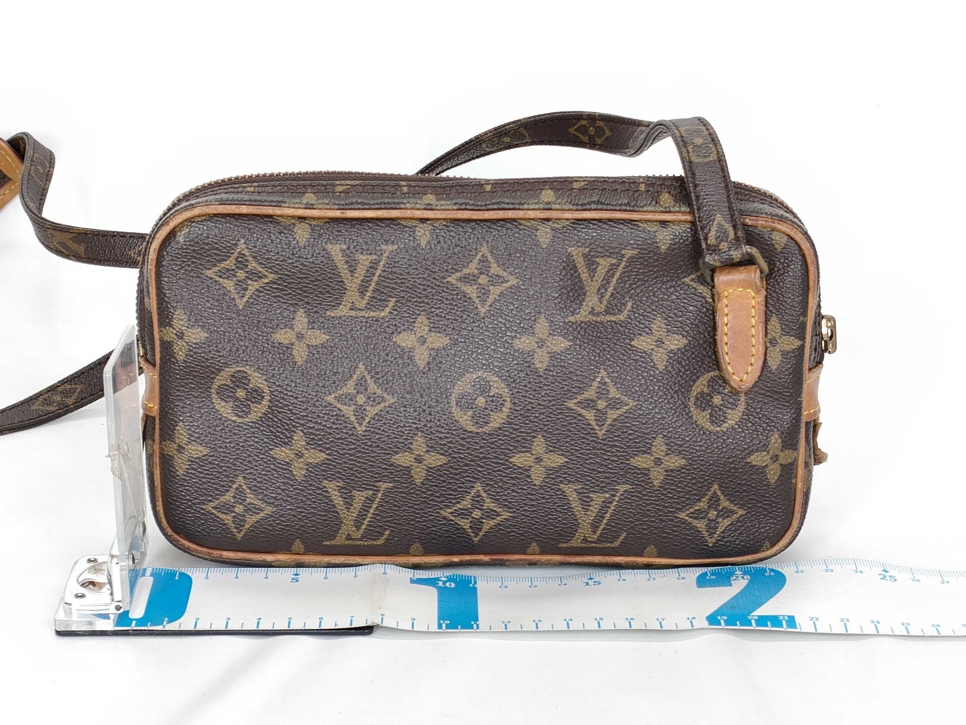 LOUIS VUITTON Monogram Vuitton Monogram Pochette Marley Bandriere M51828 Shoulder Bag