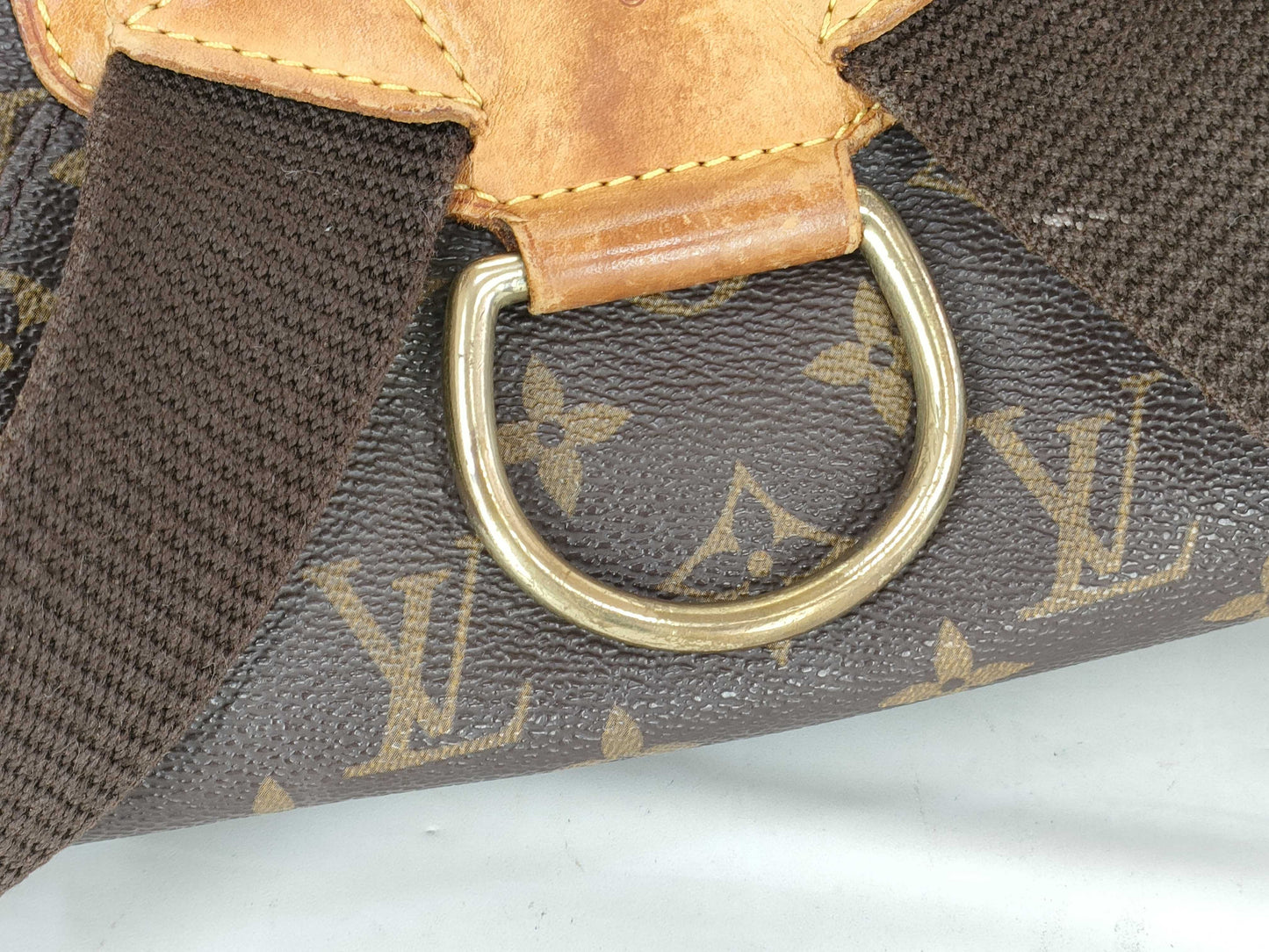 LOUIS VUITTON Monogram Vuitton Monogram MonsuriMM M51136 MI0987 Brown Rucksack