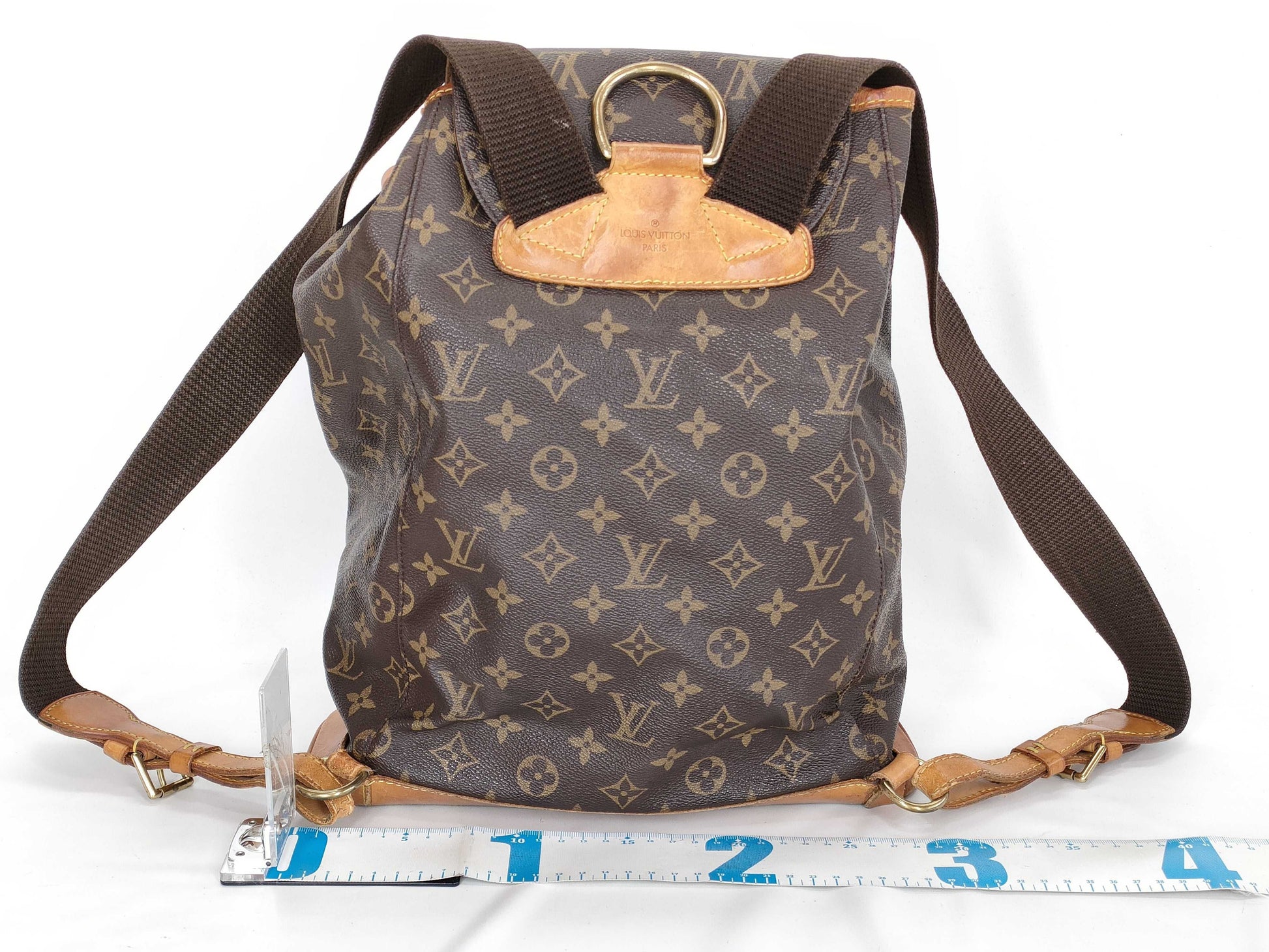 LOUIS VUITTON Monogram Vuitton Monogram MonsuriMM M51136 MI0987 Brown Rucksack