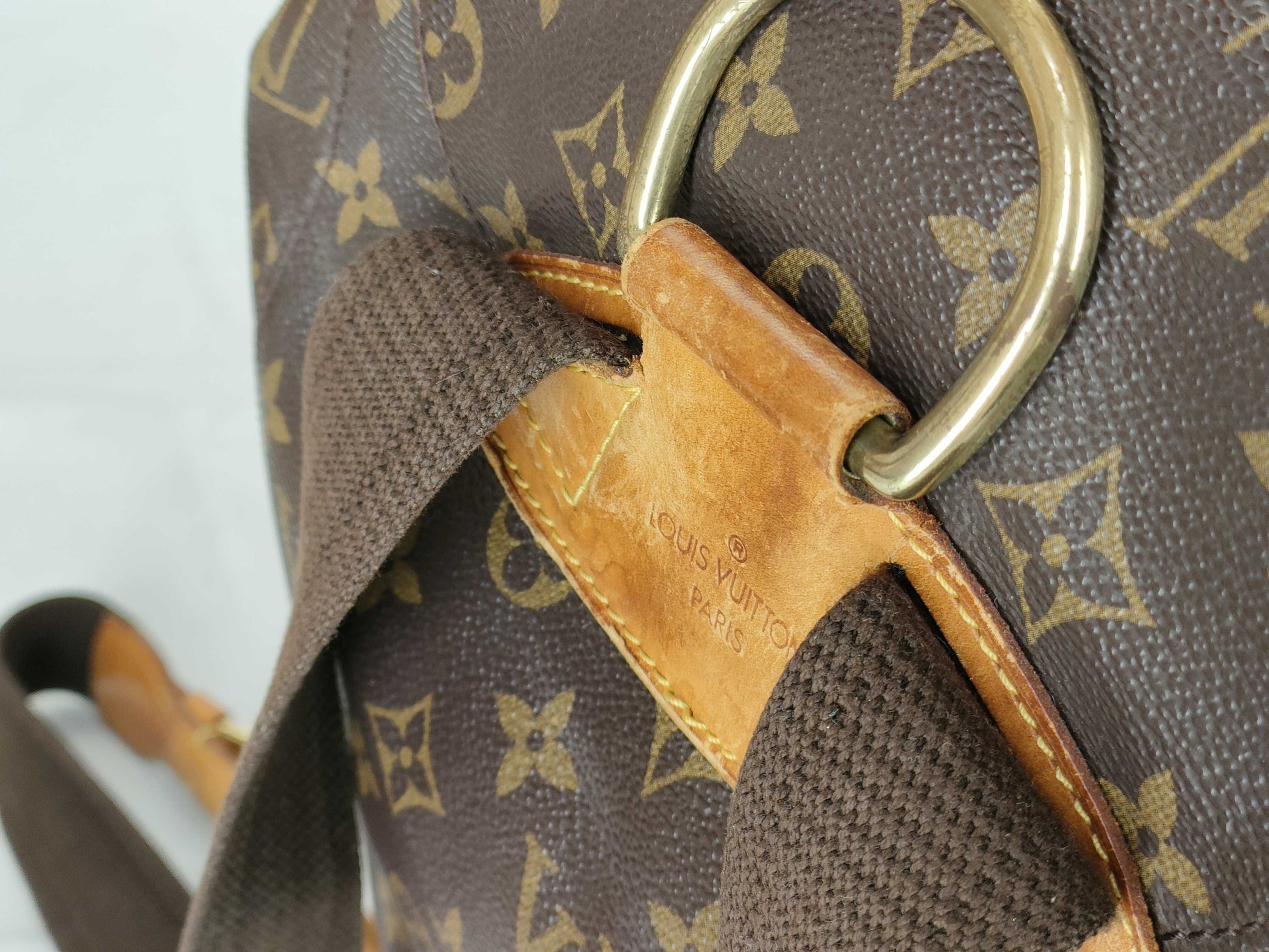 LOUIS VUITTON Monogram Vuitton Monogram MonsuriMM M51136 MI0987 Brown Rucksack
