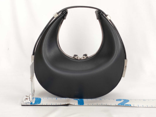Osoi One Shoulder Bag Leather Black Handbag