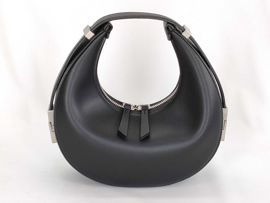 Osoi One Shoulder Bag Leather Black Handbag