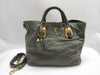 PRADA ID-Prada Vitello Phenix Leather 2 Way Tote Bag