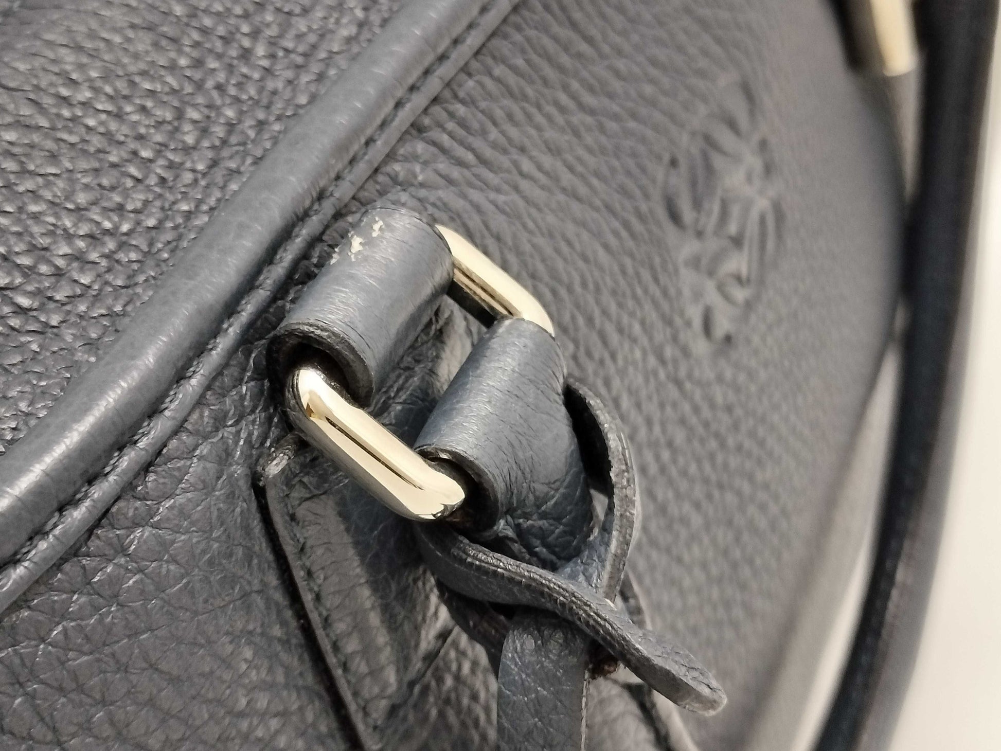 LOEWE HK - Loewe Amazona 36 blue calfskin handbag handbag