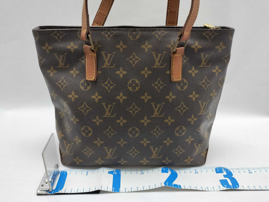LOUIS VUITTON Monogram HK-Louis Vuitton M51148 FL3079 Caba Piano Monogram Canvas Tote Bag