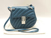 chloe HK-Chloe Drew Bijou Mini Calfskin Blue Shoulder Bag