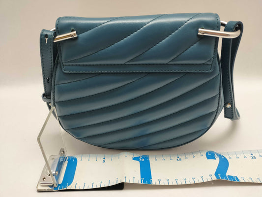 chloe HK-Chloe Drew Bijou Mini Calfskin Blue Shoulder Bag