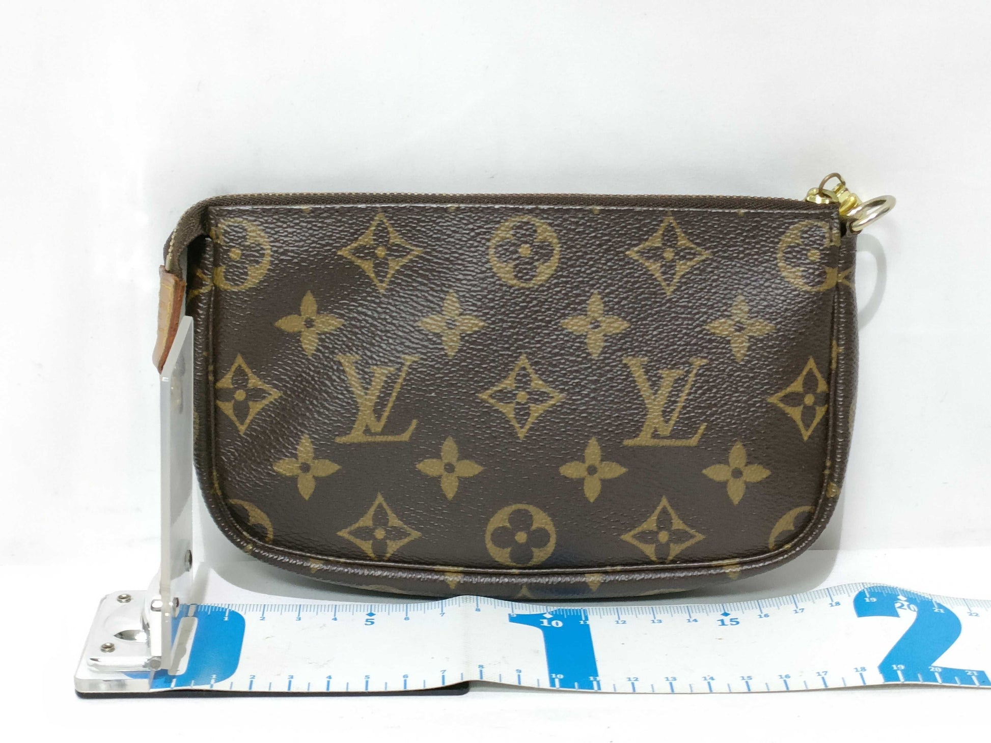 LOUIS VUITTON Monogram Vuitton Monogram Pochette Accessoir M51980 FL0123 Strapless Handbag