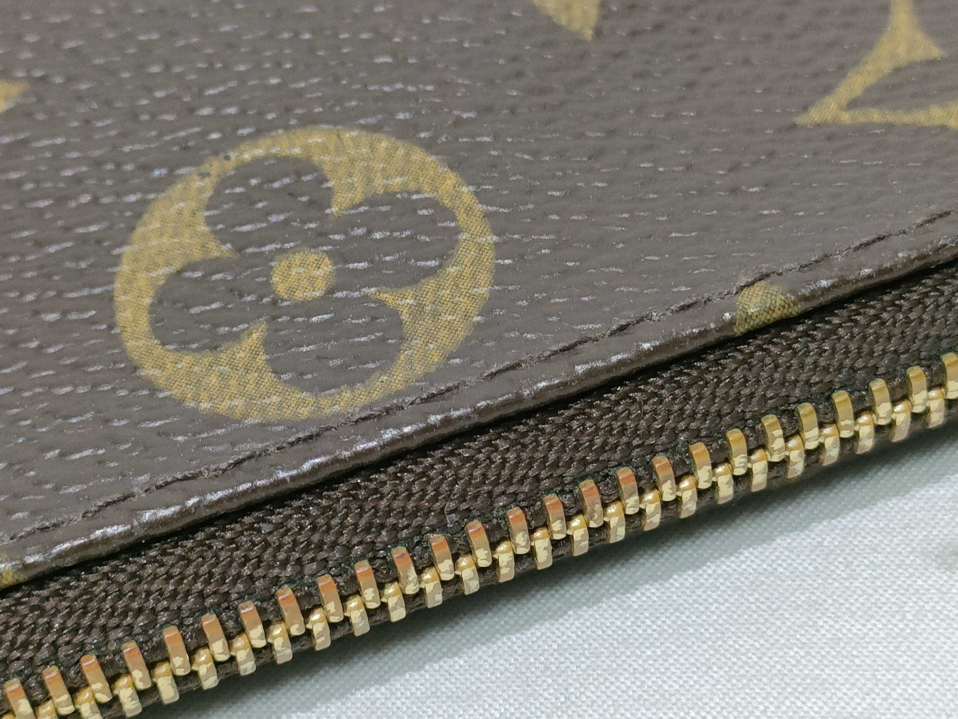 LOUIS VUITTON Monogram Vuitton Monogram Pochette Accessoir M51980 FL0123 Strapless Handbag
