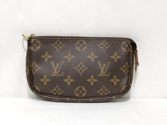 LOUIS VUITTON Monogram Vuitton Monogram Pochette Accessoir M51980 FL0123 Strapless Handbag