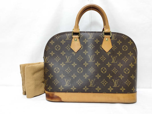 LOUIS VUITTON Monogram Vuitton Monogram ALMA M51130 VI0999 Brown Handbag