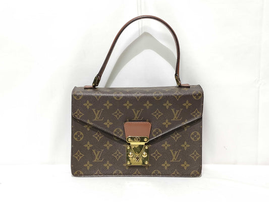 LOUIS VUITTON Monogram Vuitton Monogram Concorde M51190 Brown Handbag