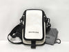 BALENCIAGA Explorer Leather Shoulder Bag White x Black 593329 Shoulder Bag