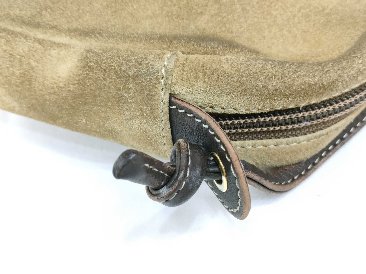 LOEWE Suede Bag Shoulder Shoulder Bag