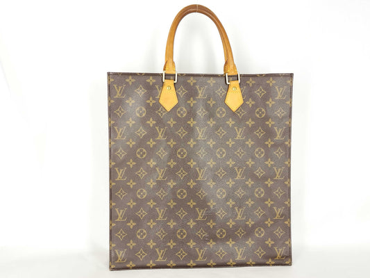 LOUIS VUITTON Monogram Vuitton Monogram Sackpla M51140 MI0064 Brown Tote Bag
