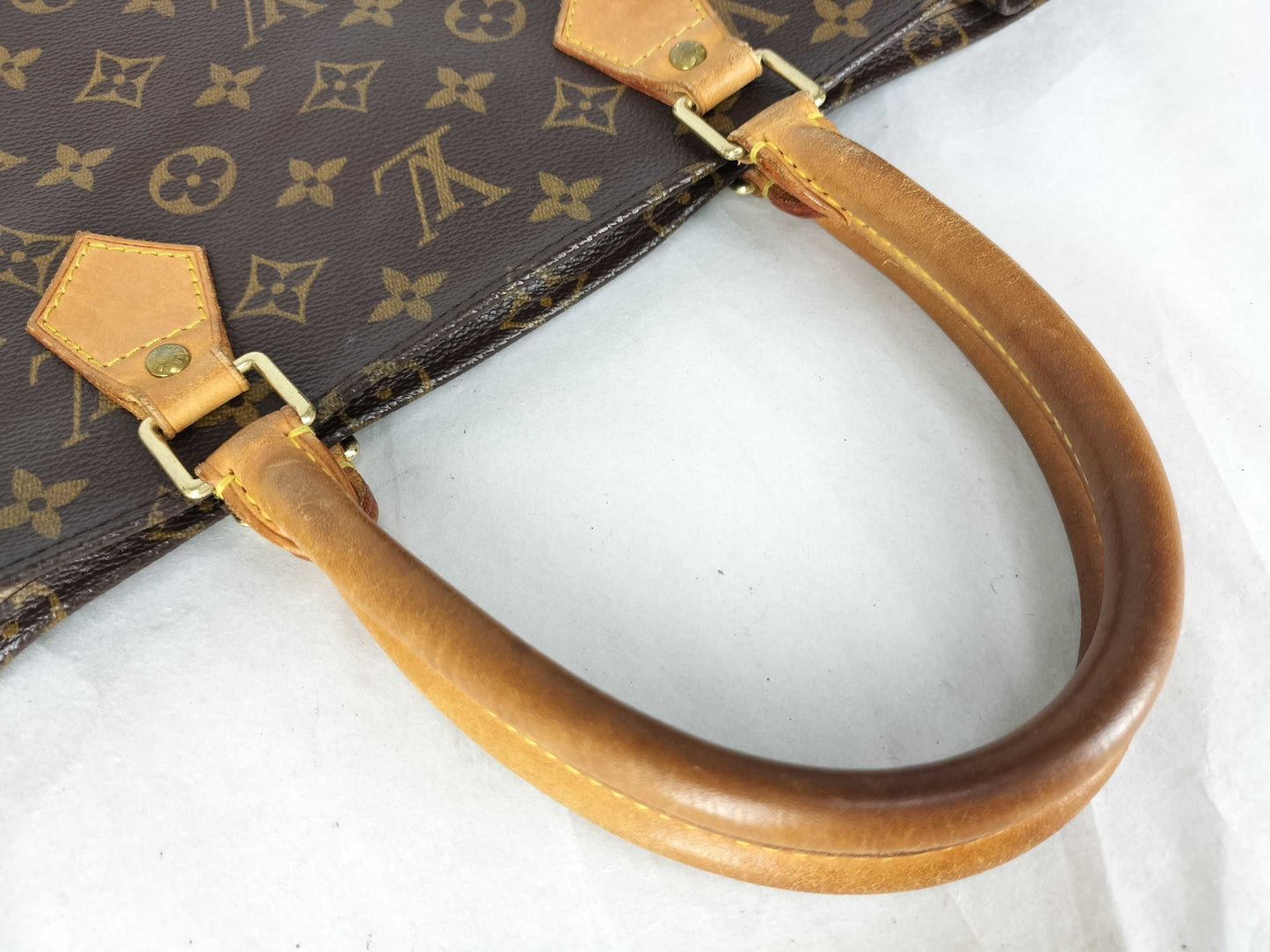 LOUIS VUITTON Monogram Vuitton Monogram Sackpla M51140 MI0064 Brown Tote Bag